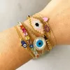 The Solo Seer Blue Evil Eye Bracelet sold by Ragen Jewels