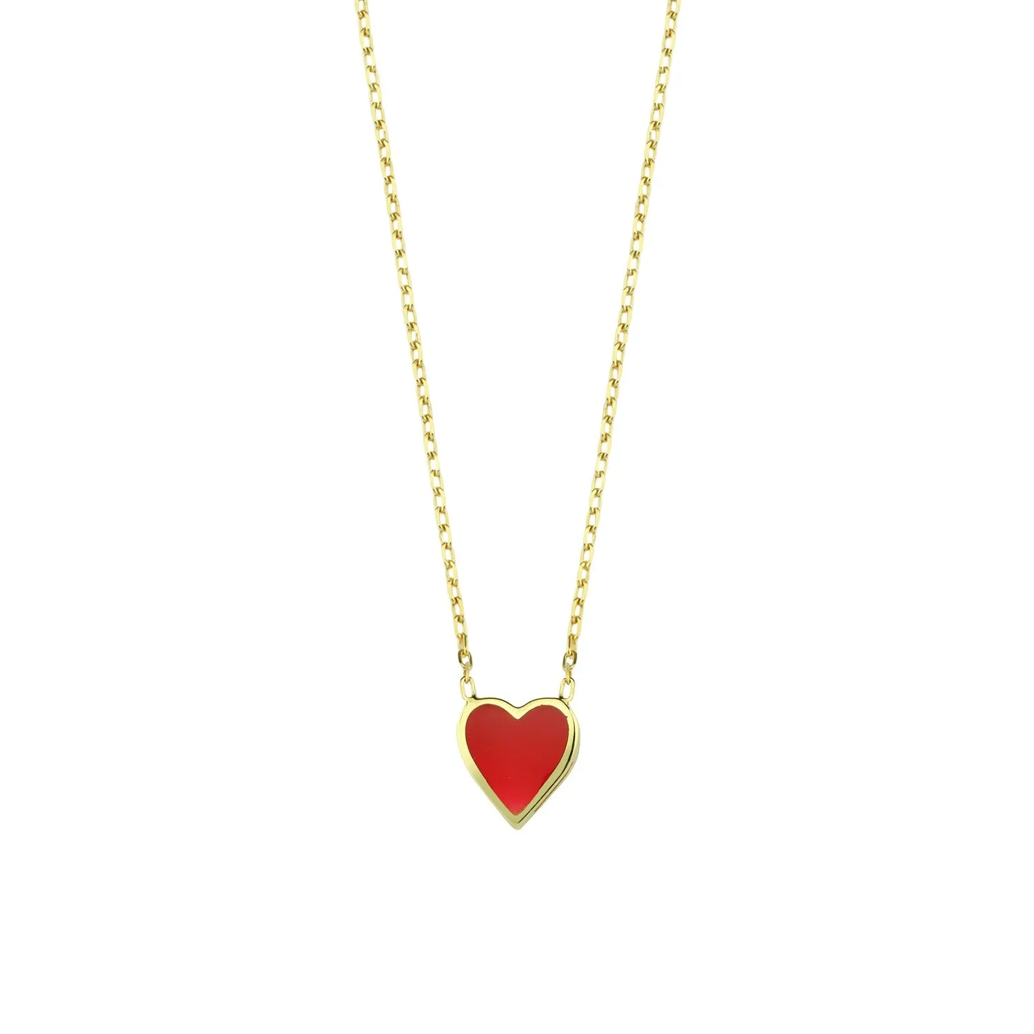 One Love Necklace in Red sold by Ragen Jewels product image thumbnail 3