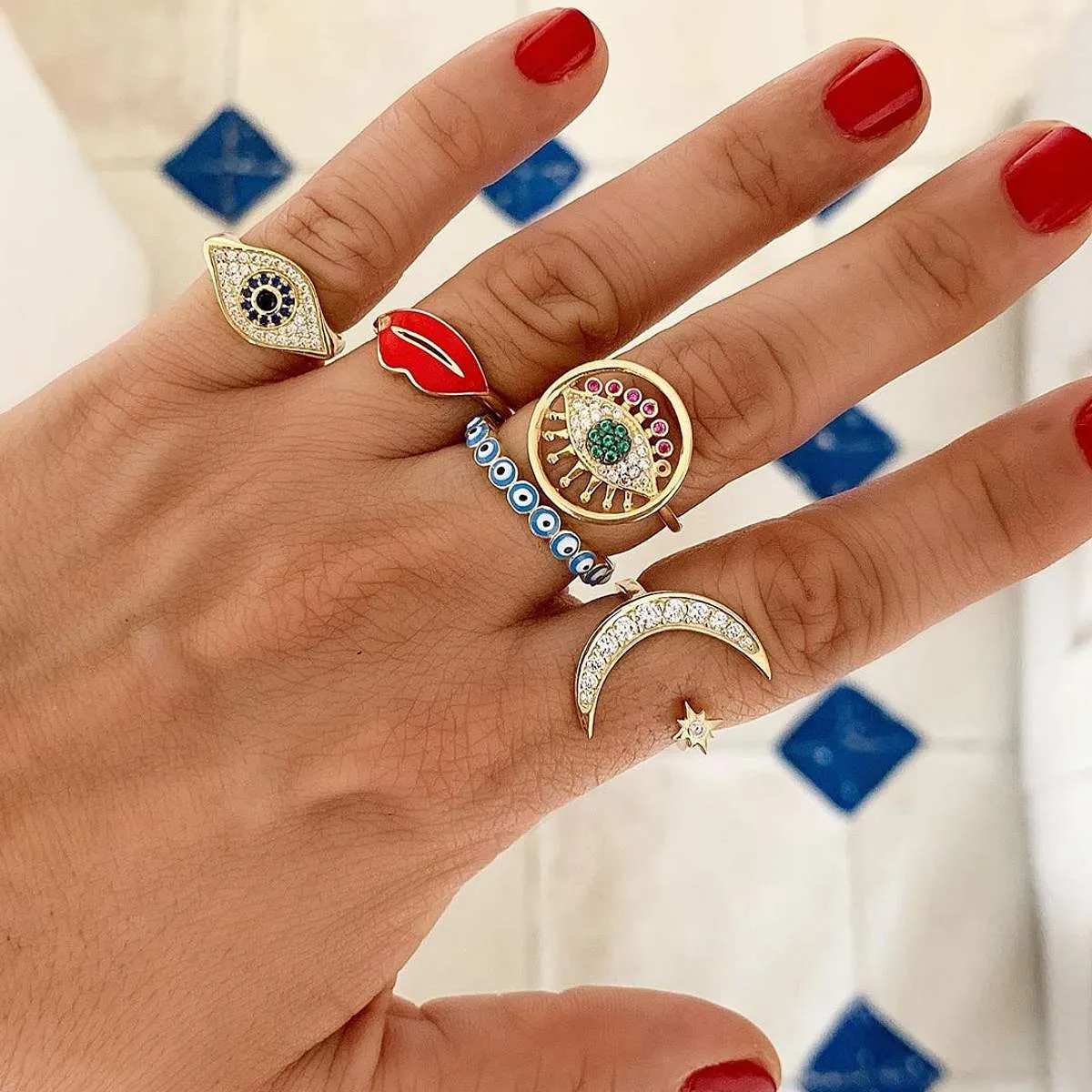 Read My Lips Ring sold by Ragen Jewels product image thumbnail 2