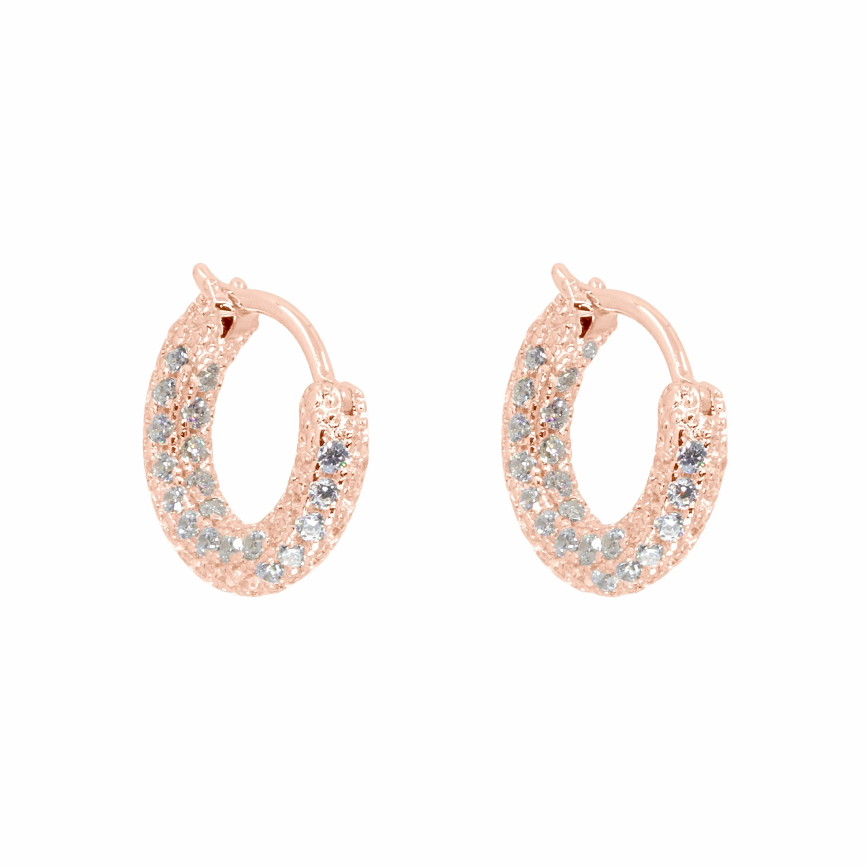 Day-to-Night Crystal Hoops sold by Ragen Jewels product image thumbnail 4