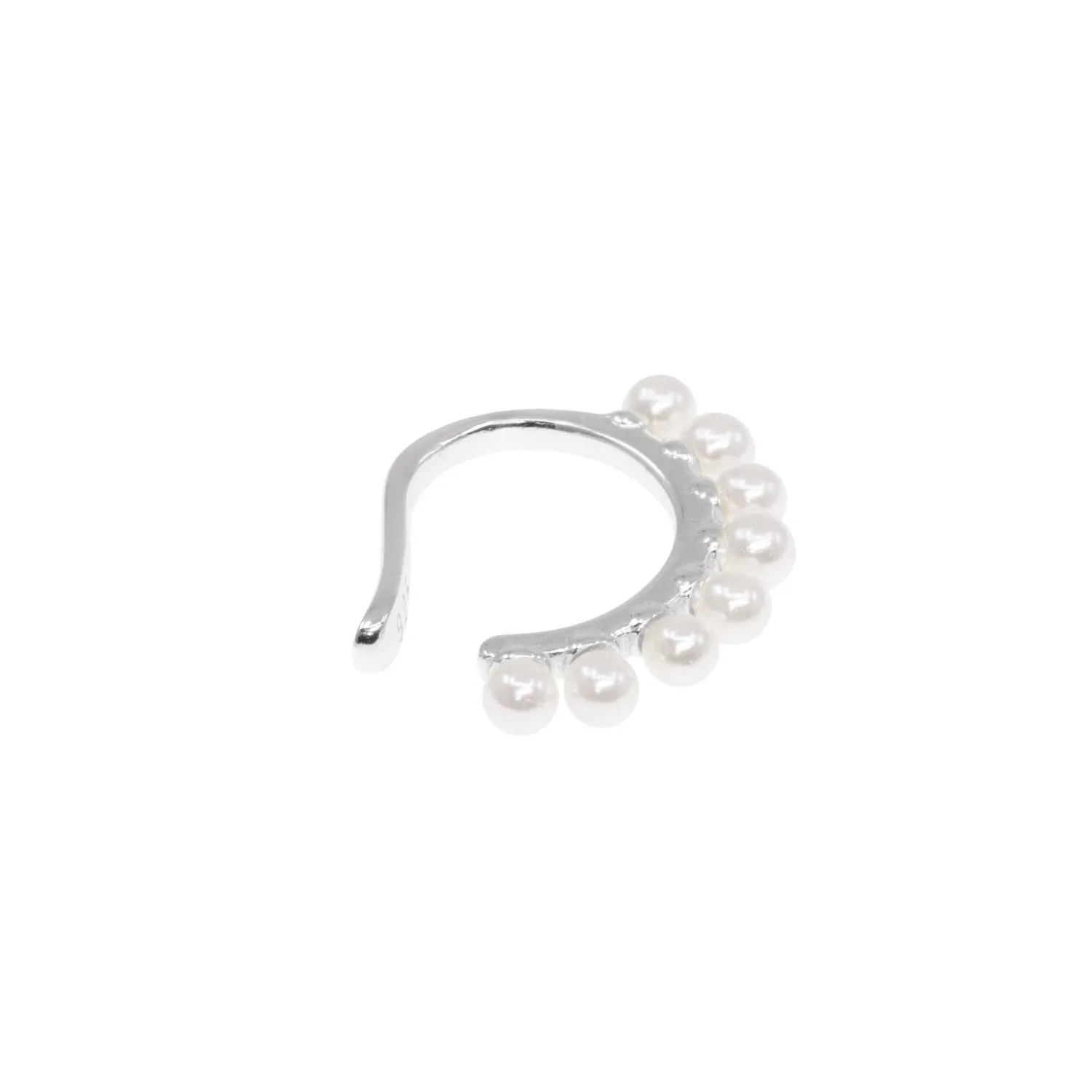 Mini Pearl Halo Ear Cuff sold by Ragen Jewels product image thumbnail 3