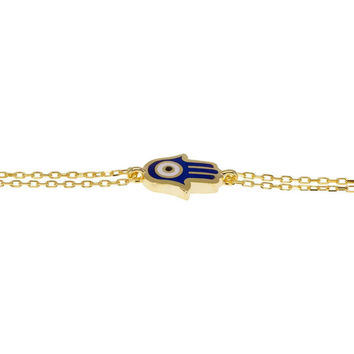 Royal Blue Hamsa Bracelet sold by Ragen Jewels product image thumbnail 3