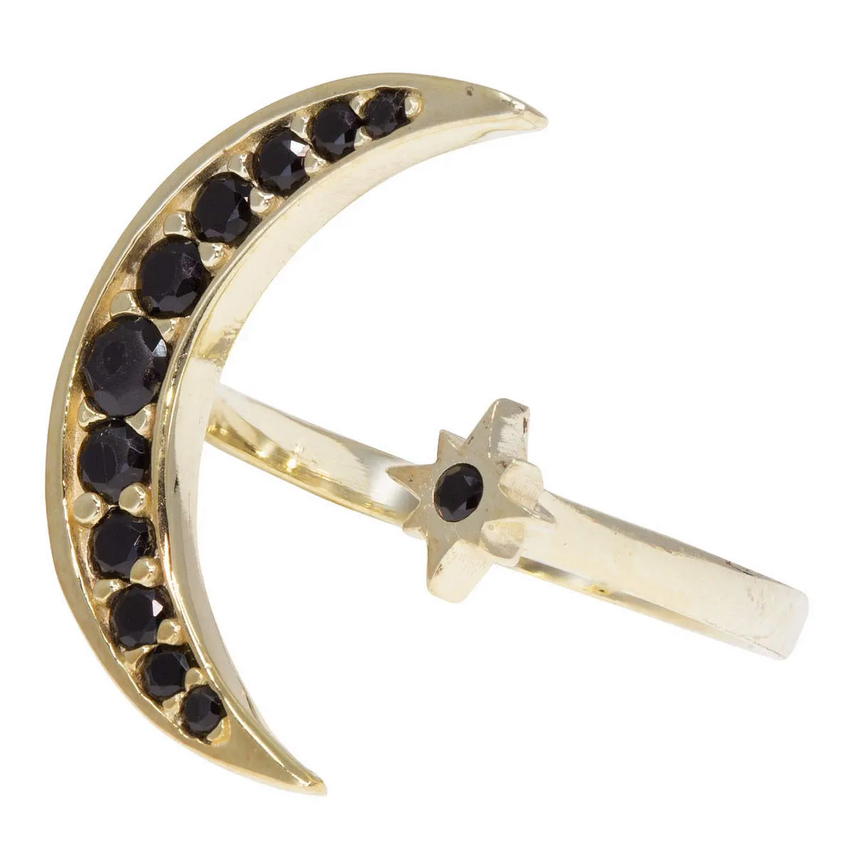 Midnight Moon Ring in Onyx sold by Ragen Jewels product image thumbnail 3