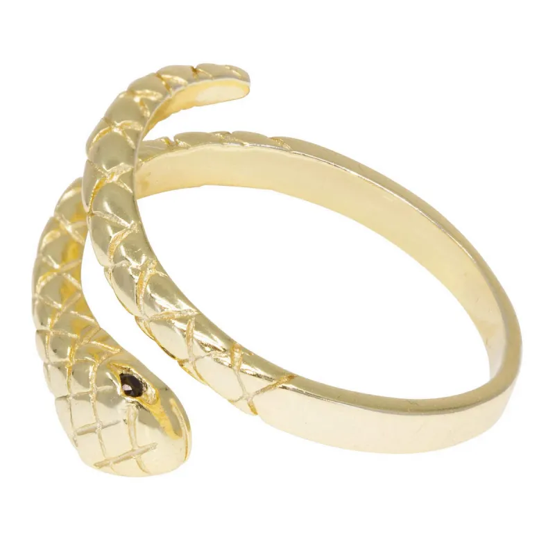 Serpent Spiral Ring sold by Ragen Jewels
