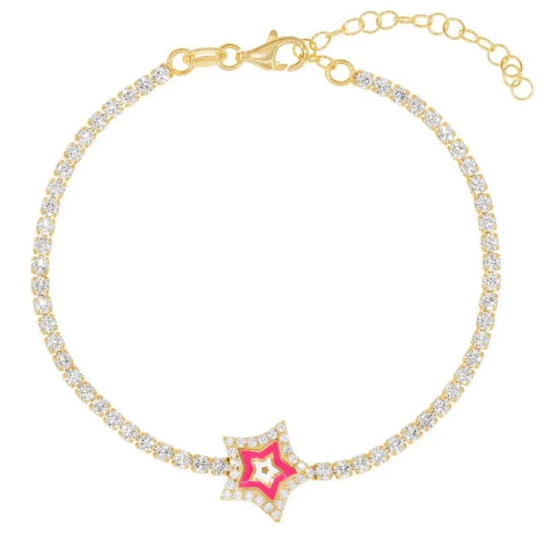 Neon Star Bracelet sold by Ragen Jewels