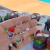 Crystal Palm Tree Mini Stud sold by Ragen Jewels