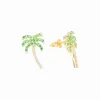 Crystal Palm Tree Mini Stud sold by Ragen Jewels