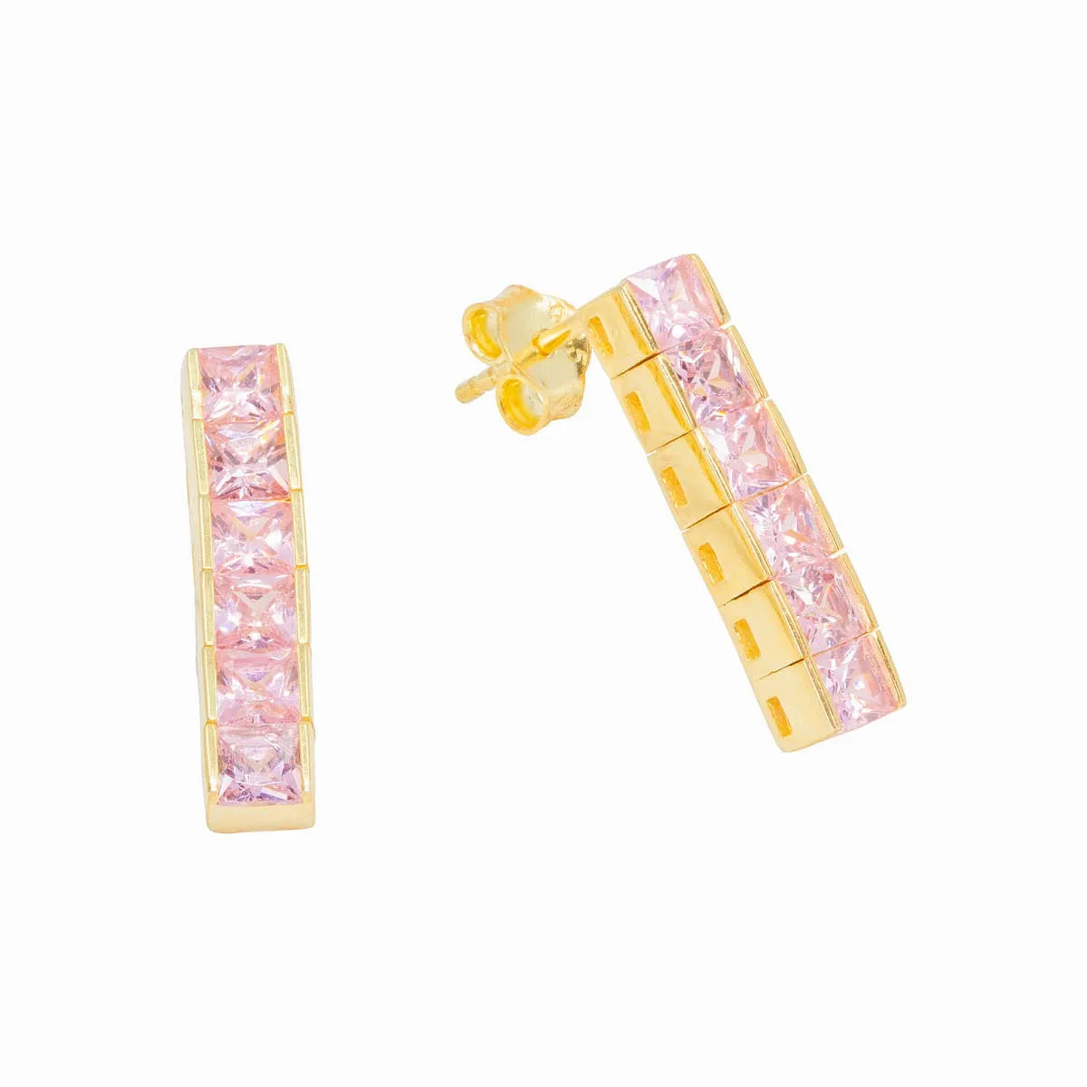 Rose Drop Paired Studs sold by Ragen Jewels