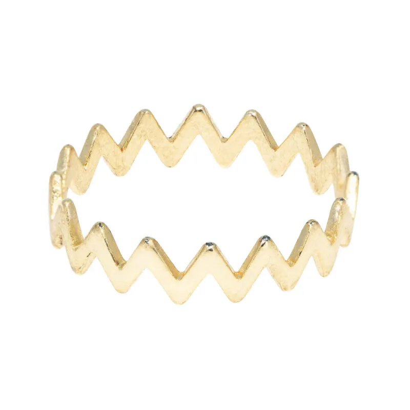 Midi ZigZag Ring sold by Ragen Jewels