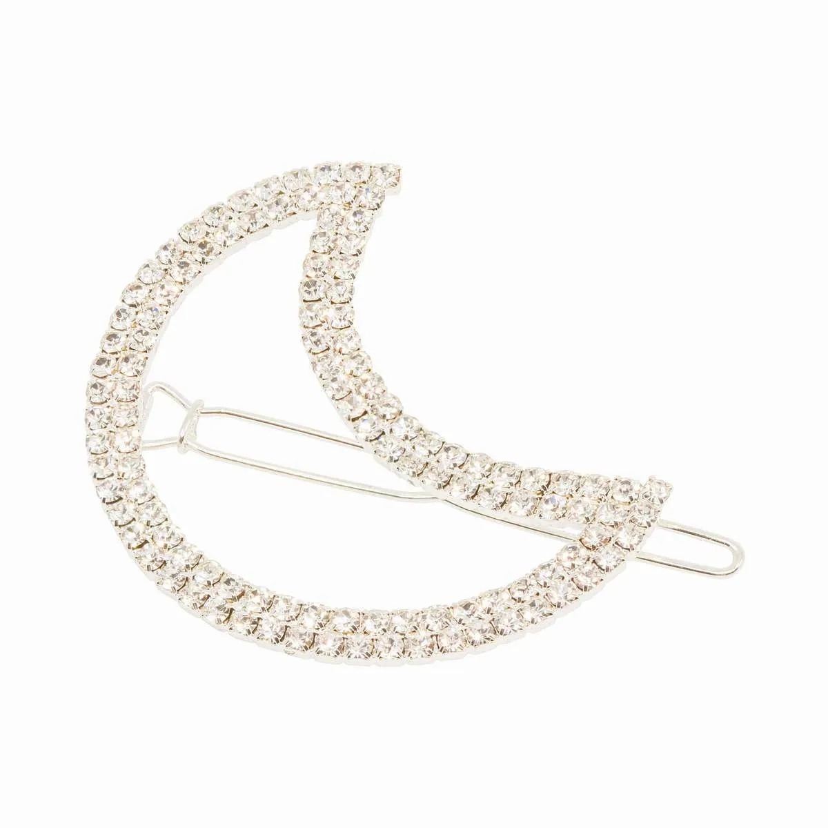 Moon Crescent Crystal Hairpin sold by Ragen Jewels product image thumbnail 2