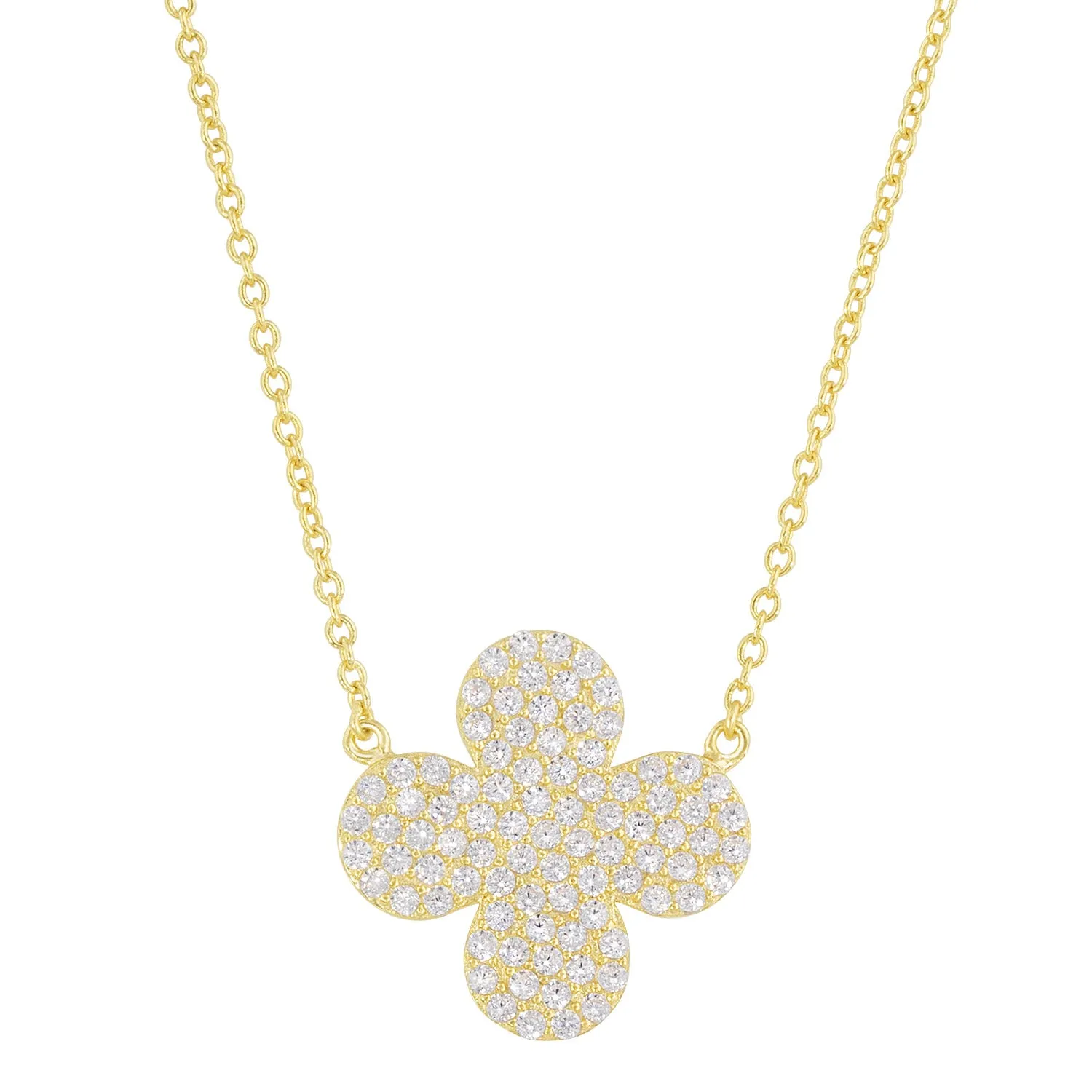 Quatrefoil Pavé Pendant sold by Ragen Jewels product image thumbnail 2