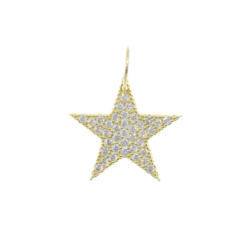 Sirius Shine Pave Crystal Star Charm sold by Ragen Jewels