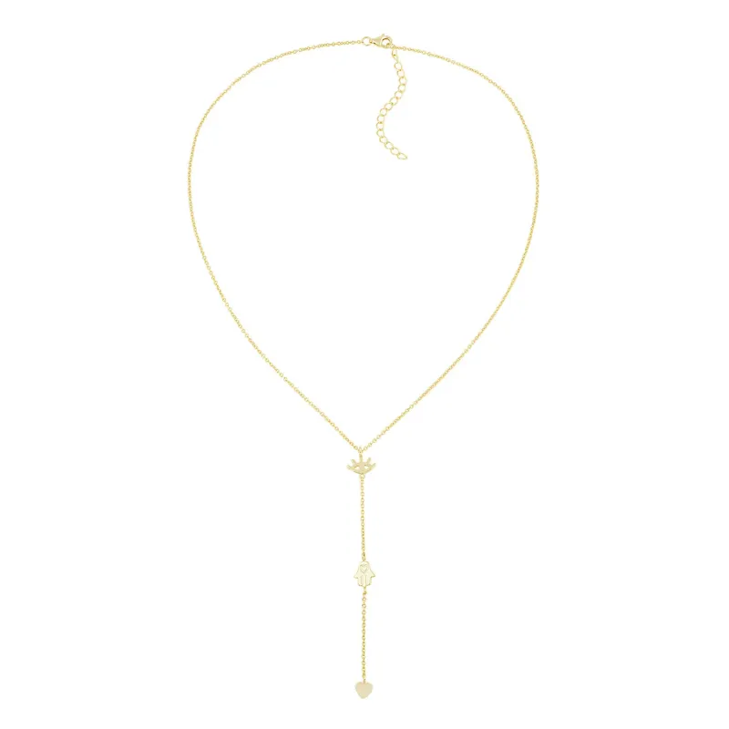 Triple Luck Lariat sold by Ragen Jewels