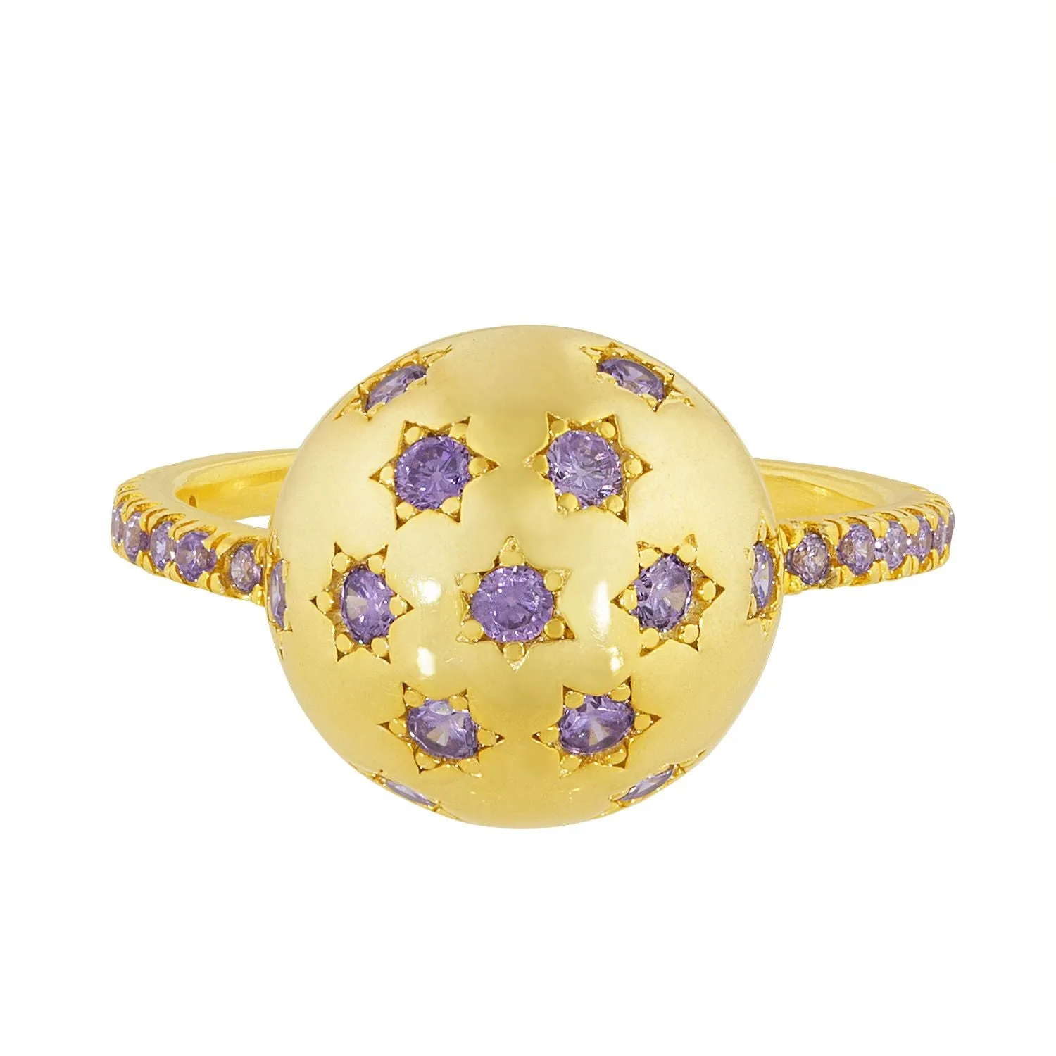 Milky Way Ring in Amethyst sold by Ragen Jewels product image thumbnail 3