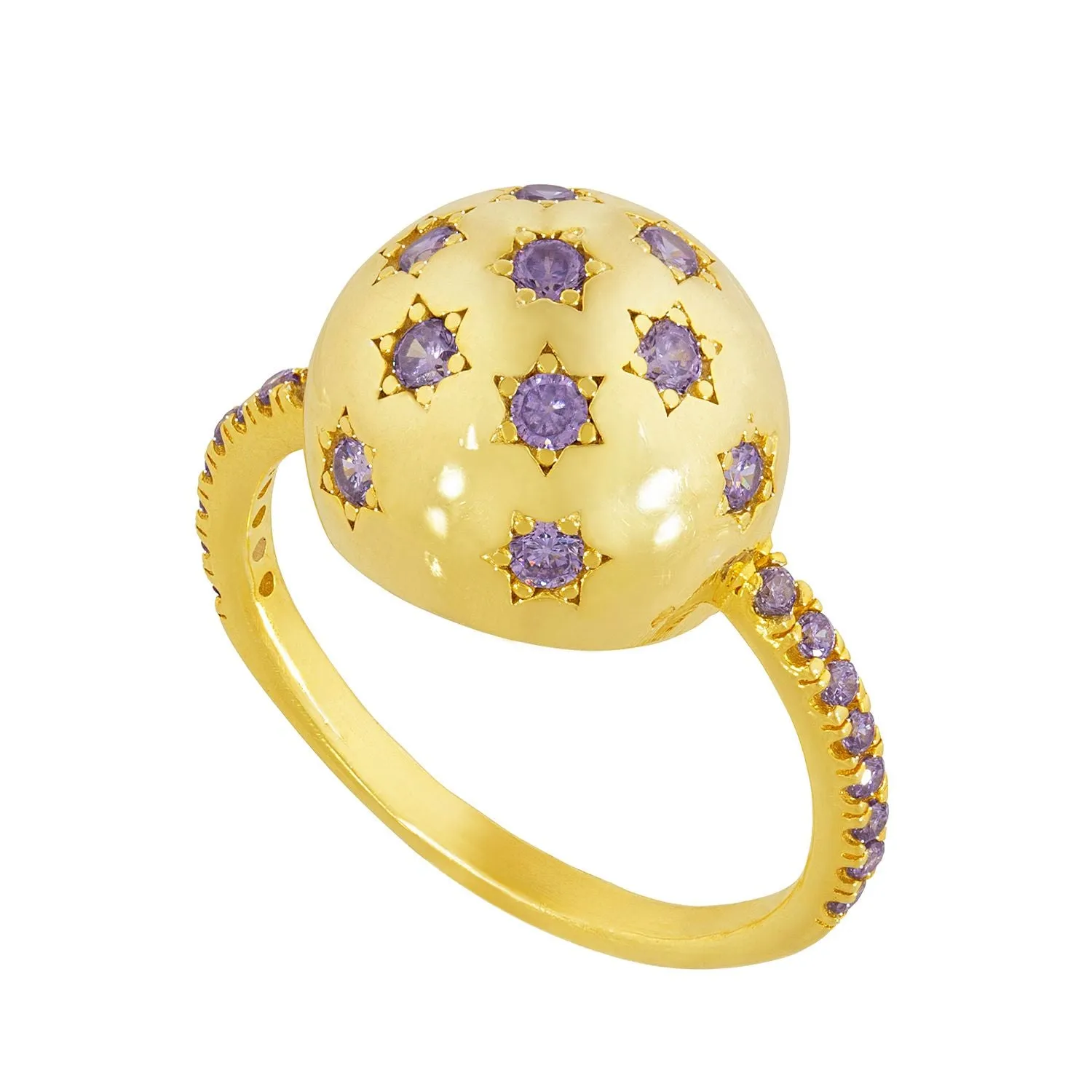 Milky Way Ring in Amethyst sold by Ragen Jewels