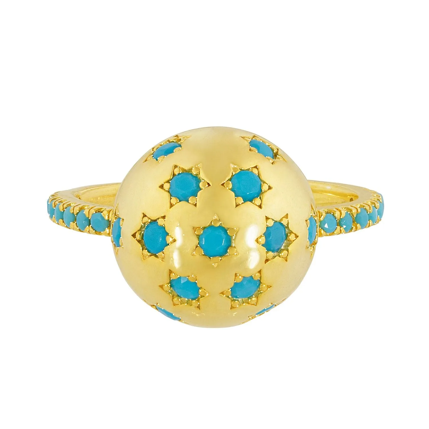 Milky Way Ring in Turquoise sold by Ragen Jewels product image thumbnail 3