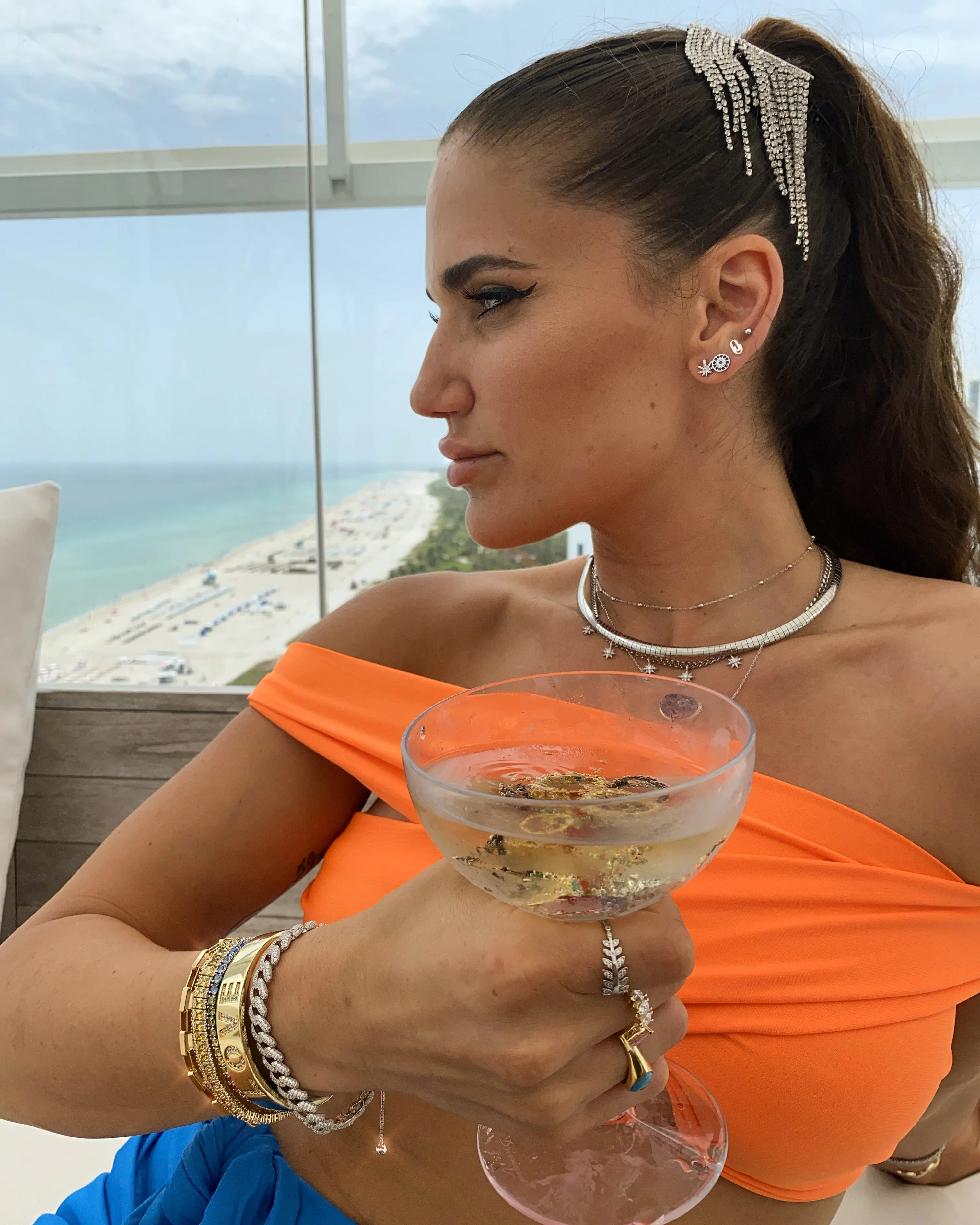 Way to Slay Crystal Haircomb sold by Ragen Jewels product image thumbnail 2