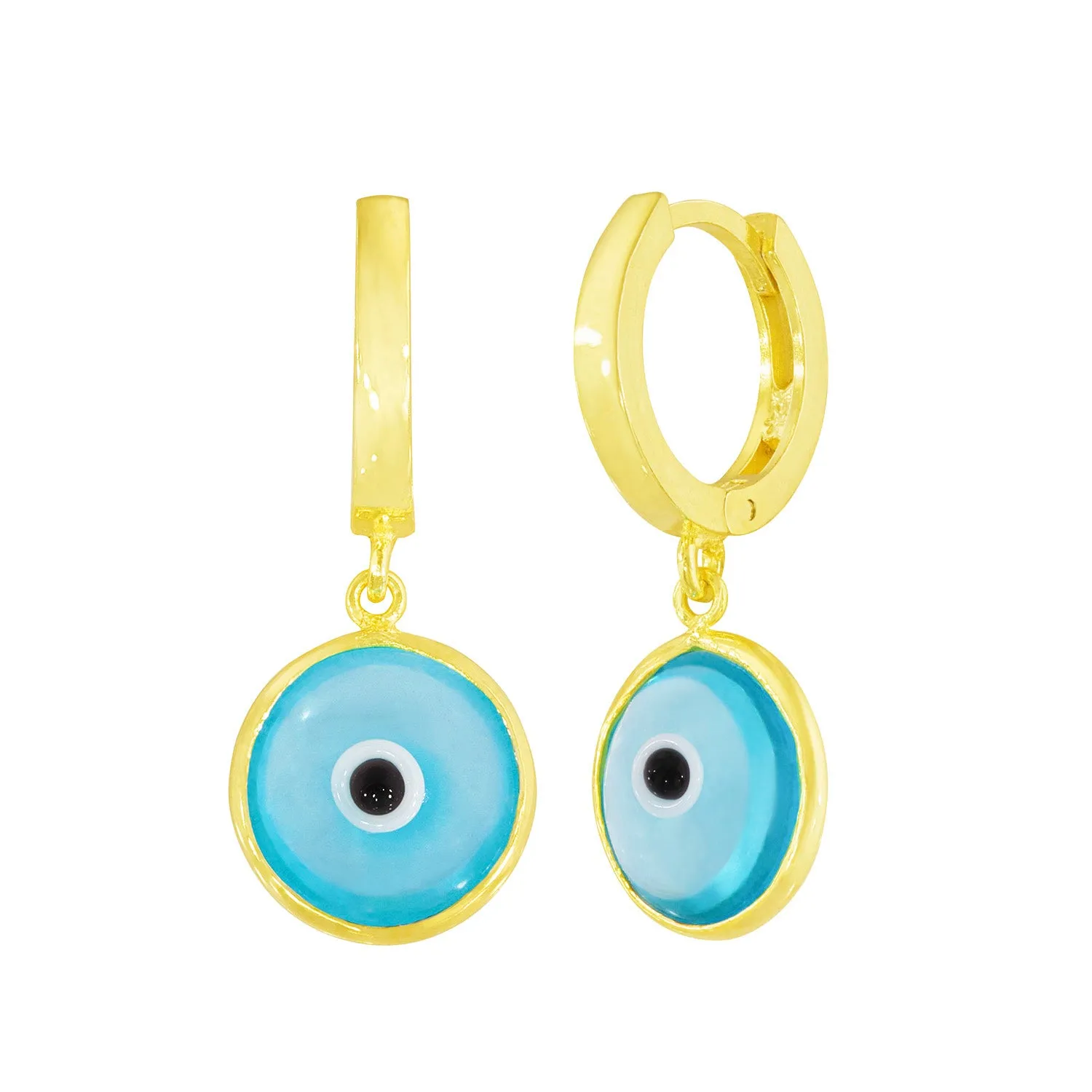 Seeing Double Evil Eye Earrings in Pool sold by Ragen Jewels product image thumbnail 2