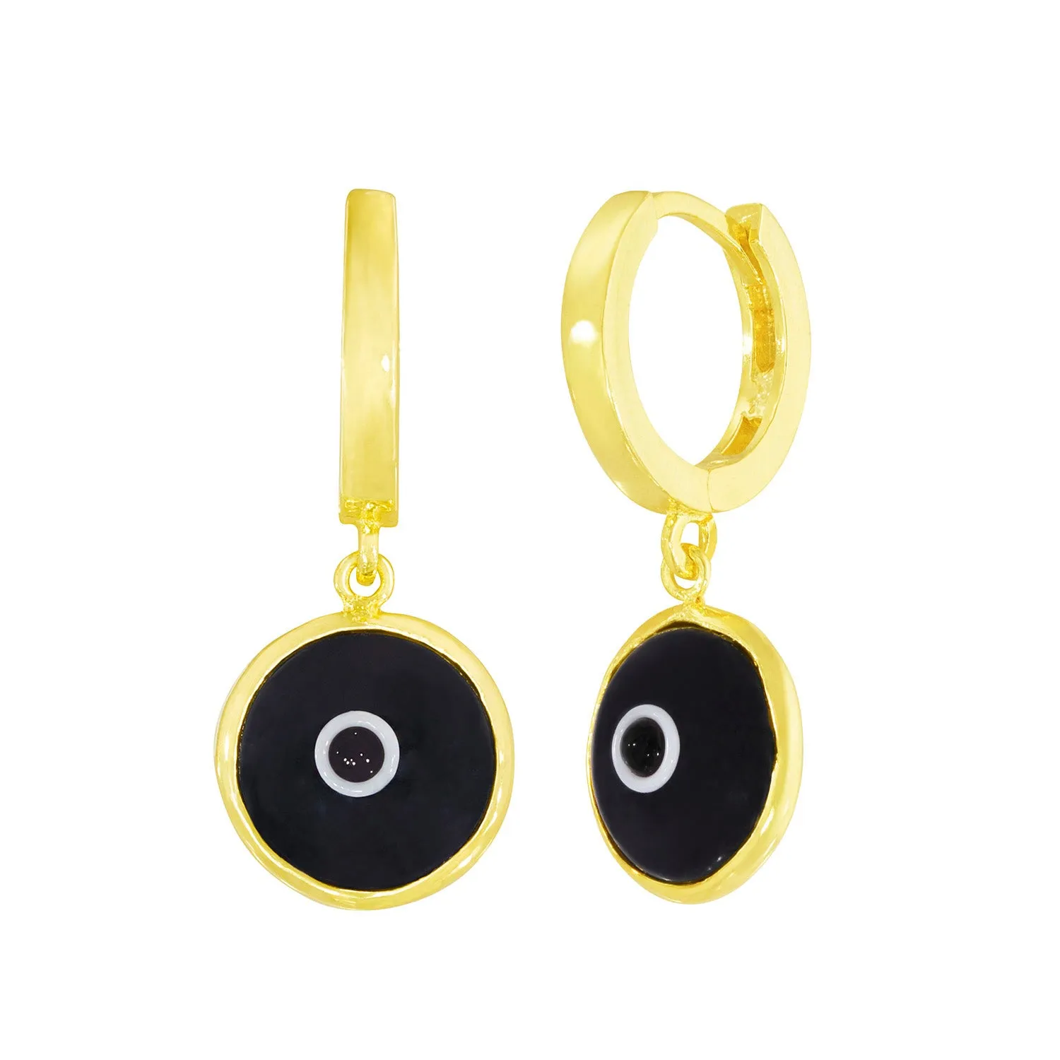 Seeing Double Evil Eye Earrings in Midnight sold by Ragen Jewels product image thumbnail 2