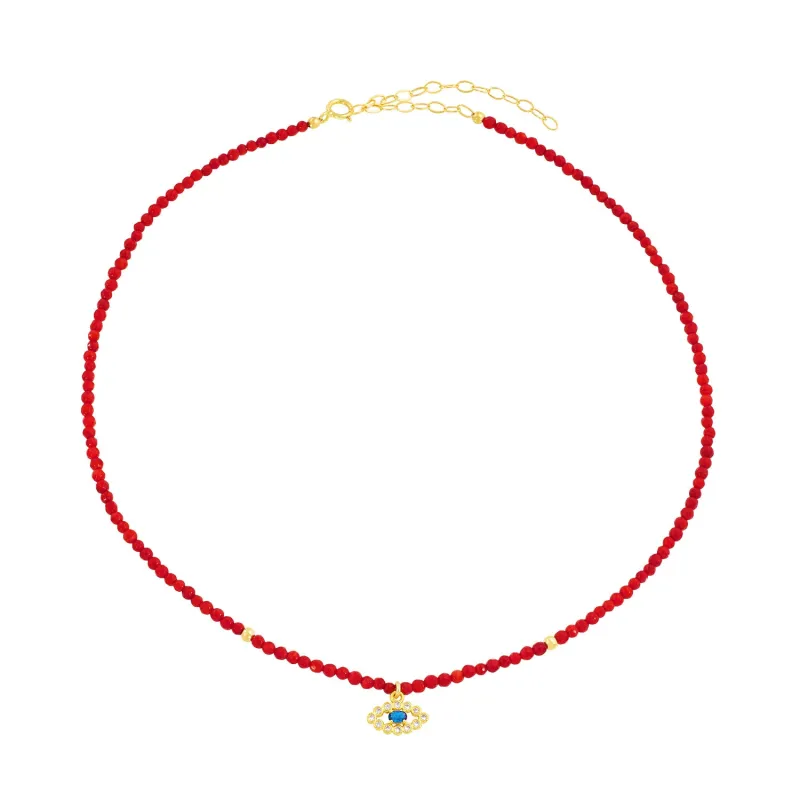 Lady Luck Evil Eye Choker sold by Ragen Jewels