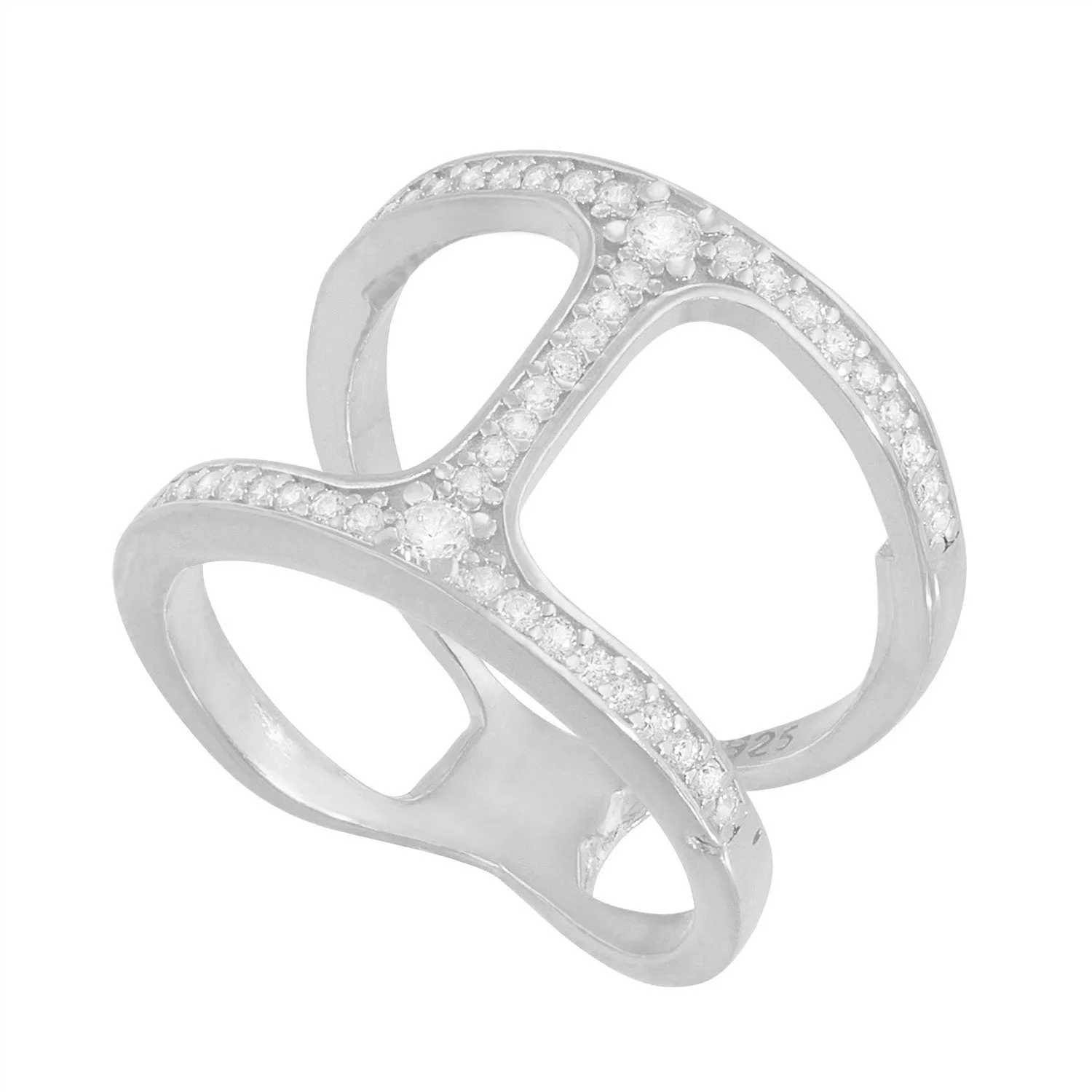 Diamond Skyways Stacker Ring sold by Ragen Jewels product image thumbnail 5