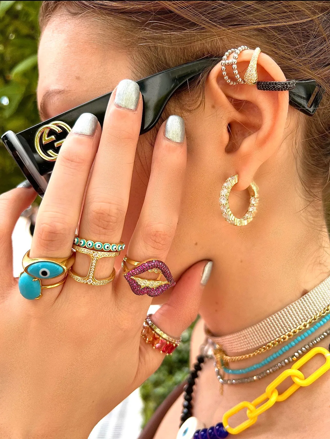 Diamond Skyways Stacker Ring sold by Ragen Jewels product image thumbnail 2