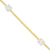 Glow Your Own Way Gemstone Anklet in Canary sold by Ragen Jewels
