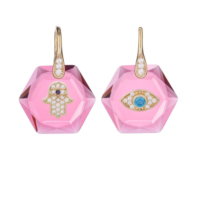 Dancefloor Divinity Earrings in Blossom Ice sold by Ragen Jewels