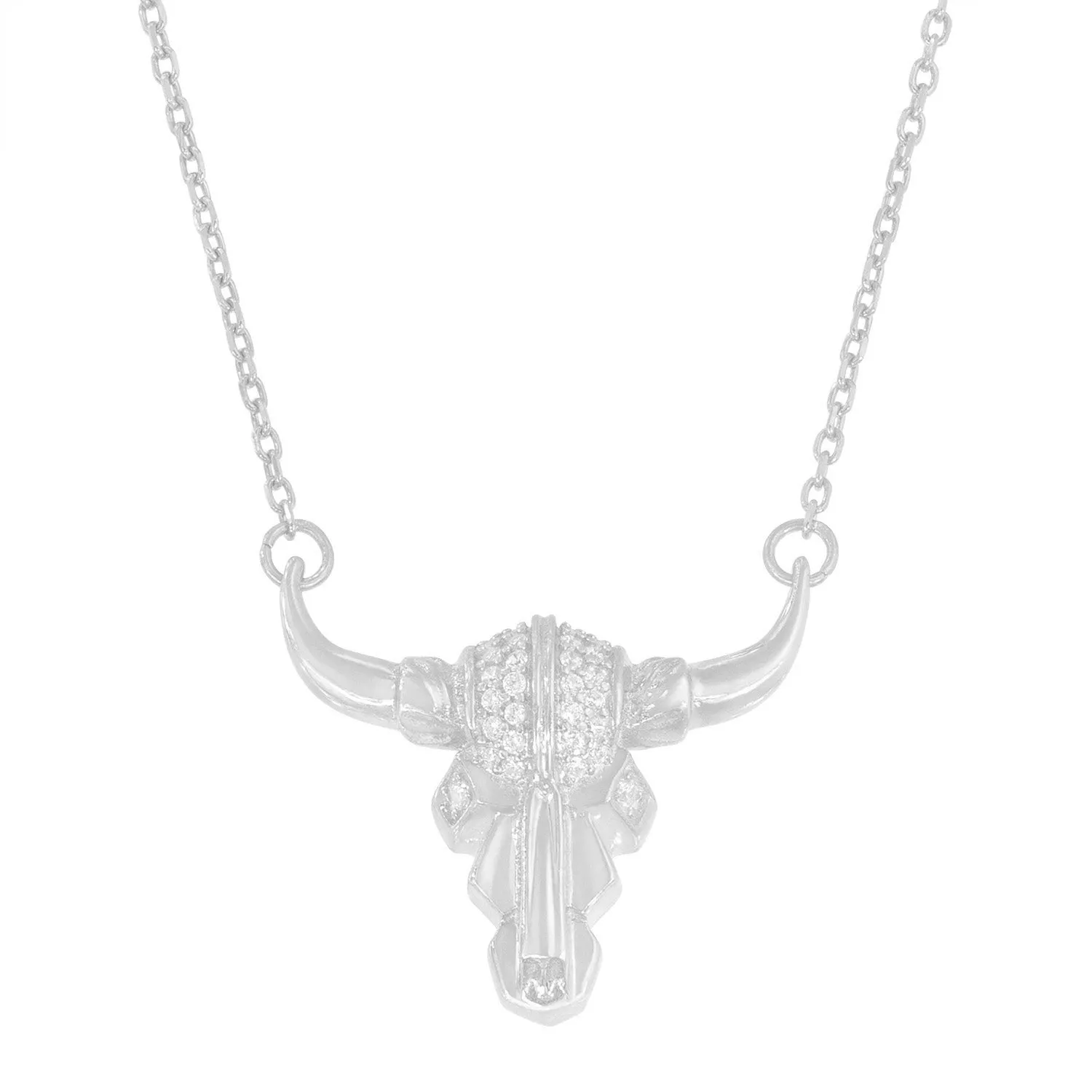 By The Horns Pavé Necklace sold by Ragen Jewels product image thumbnail 4