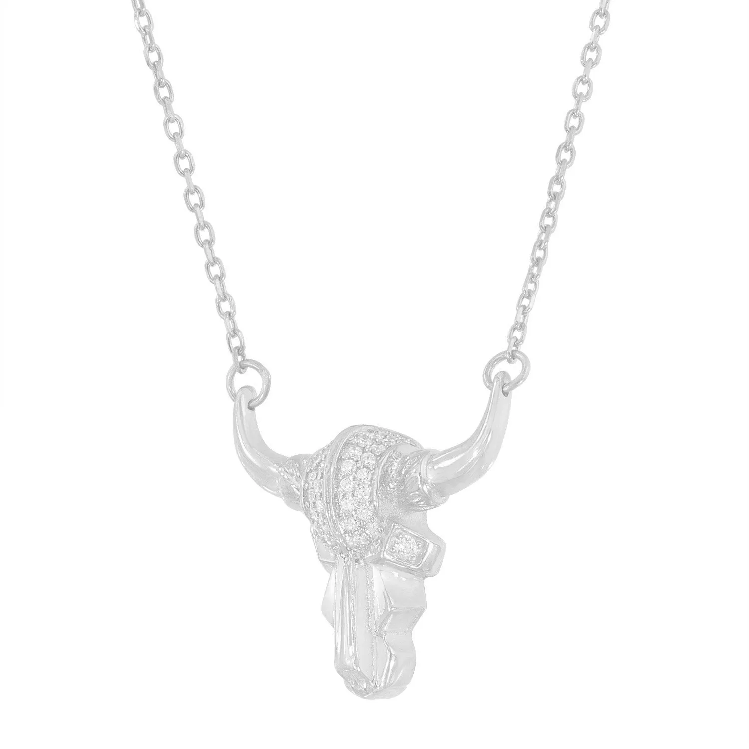 By The Horns Pavé Necklace sold by Ragen Jewels product image thumbnail 5