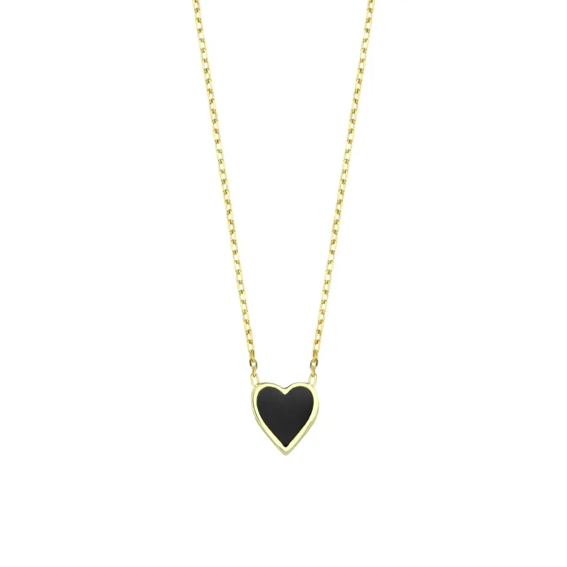 One Love Necklace in Black sold by Ragen Jewels