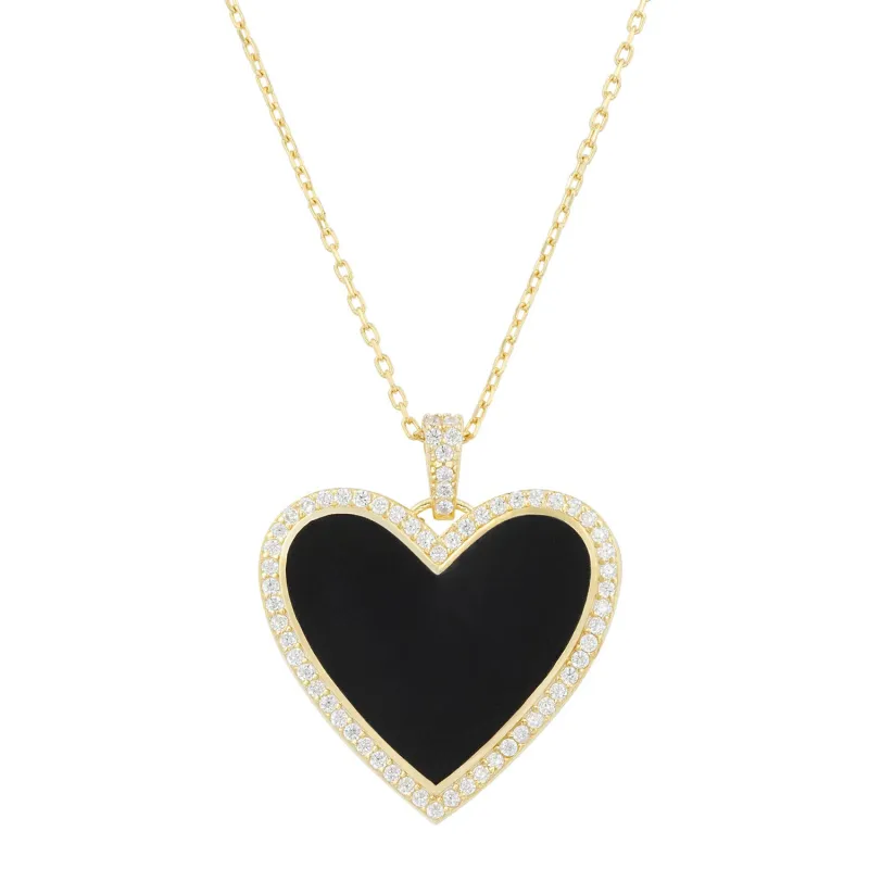 Best Of My Love Necklace in Onyx sold by Ragen Jewels