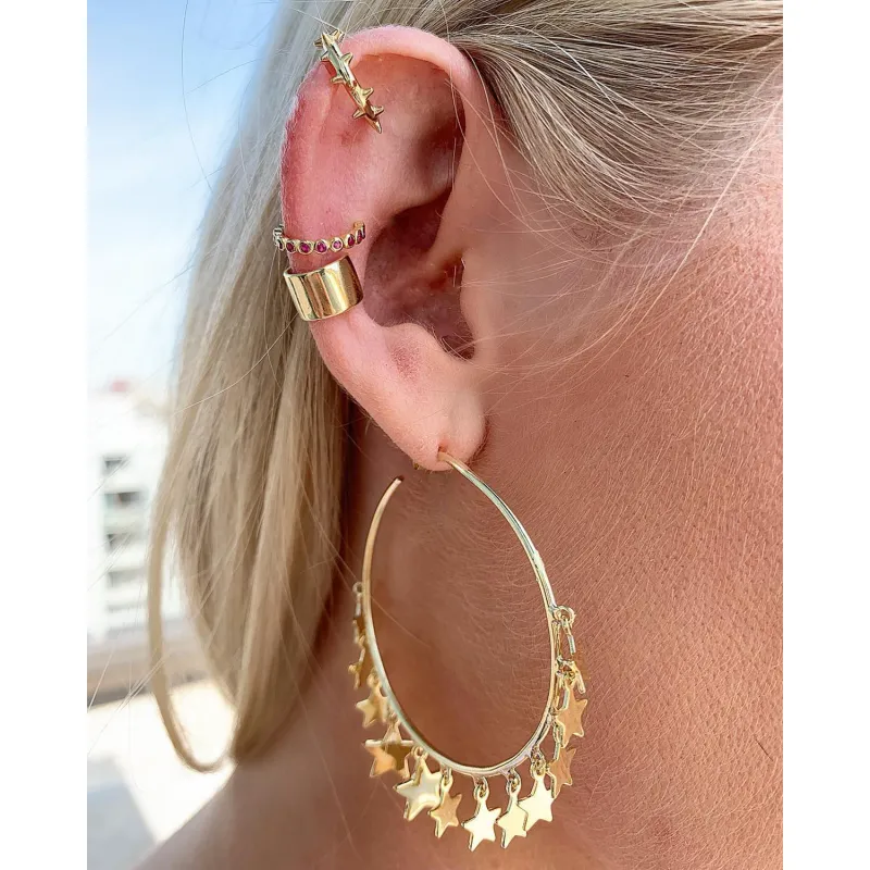 Starbright Hoops sold by Ragen Jewels