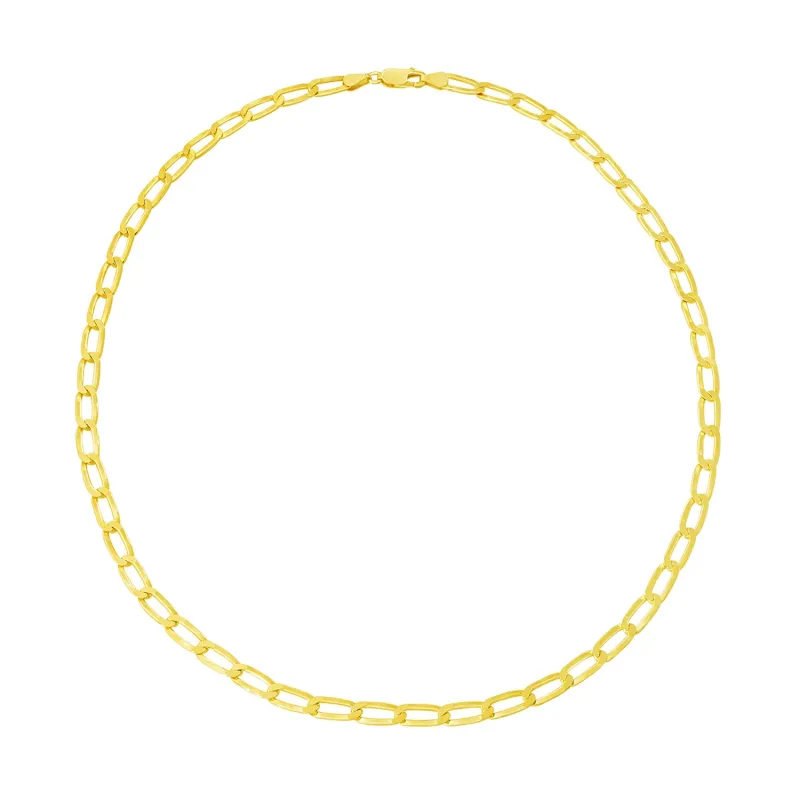 The Drip Curb Chain made by Ragen Jewels