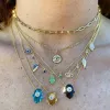 Jelly Onyx Hamsa Necklace sold by Ragen Jewels