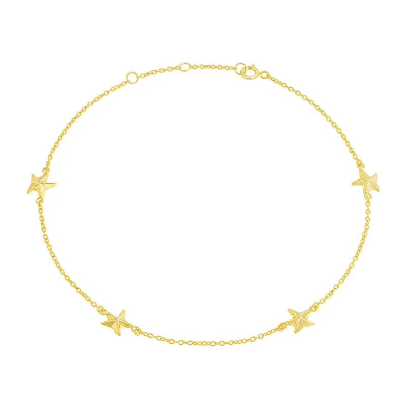 Quatro Star Anklet sold by Ragen Jewels