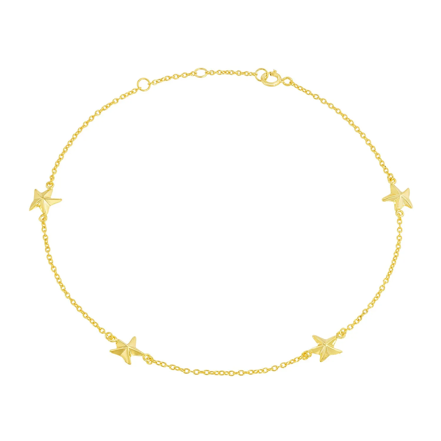 Quatro Star Anklet sold by Ragen Jewels
