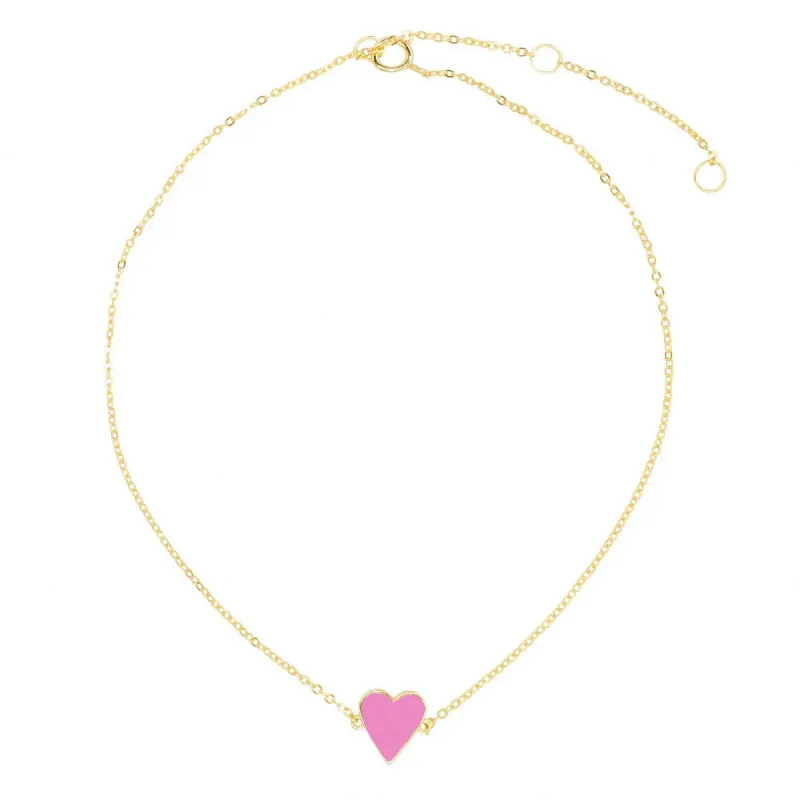 One Love Anklet in Pink sold by Ragen Jewels