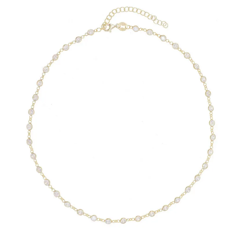 Dewdrops Crystal Choker sold by Ragen Jewels