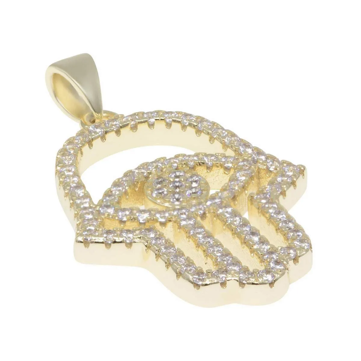 Guiding Crystals Hamsa & Nazar Charm sold by Ragen Jewels product image thumbnail 4