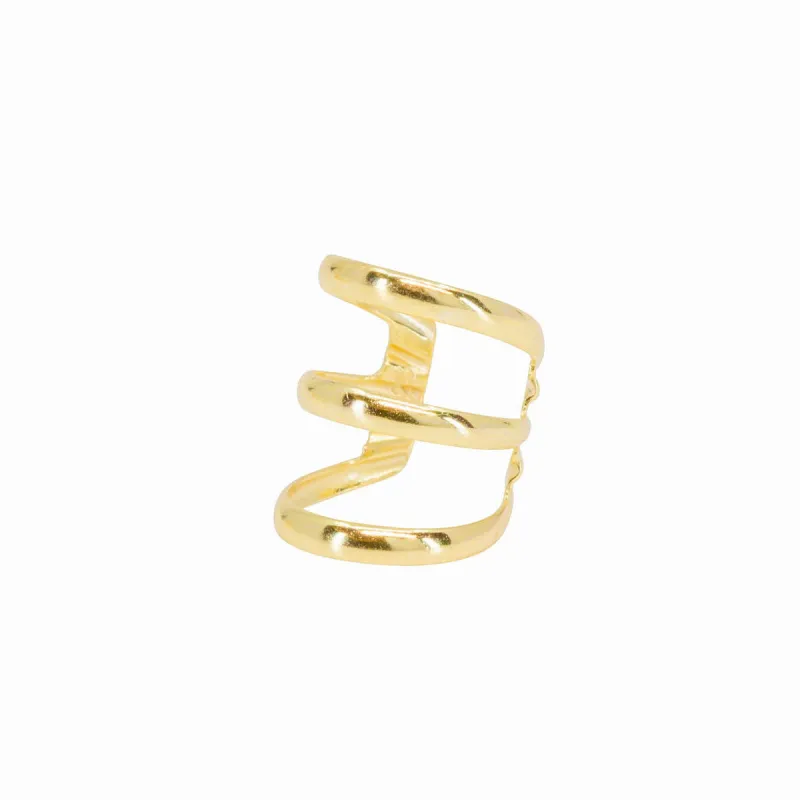 Triple Band Ear Cuff sold by Ragen Jewels