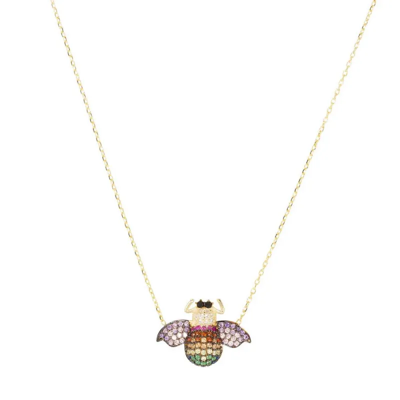 Bee Colorful Necklace sold by Ragen Jewels