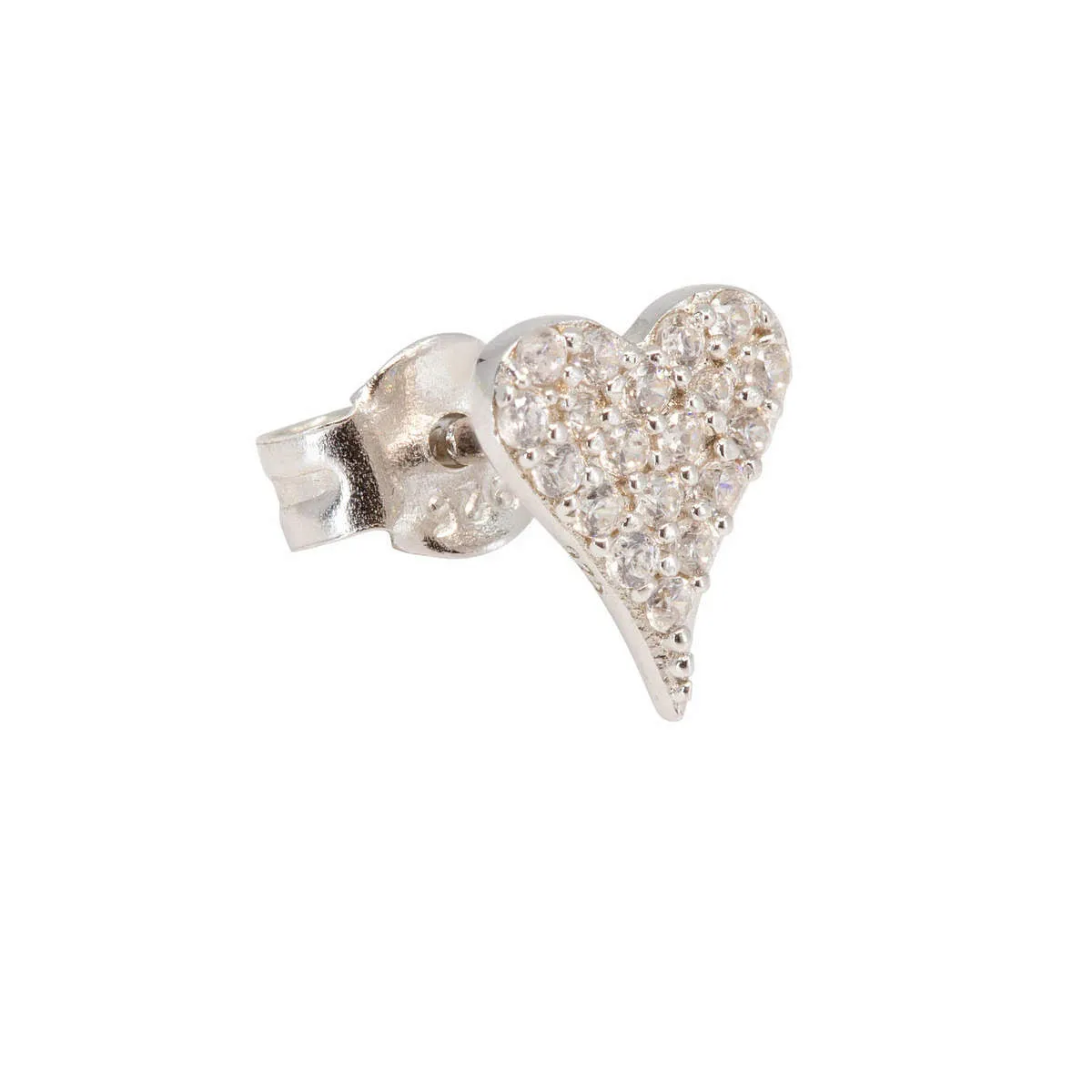 Happy Heart Mini Stud sold by Ragen Jewels product image thumbnail 4