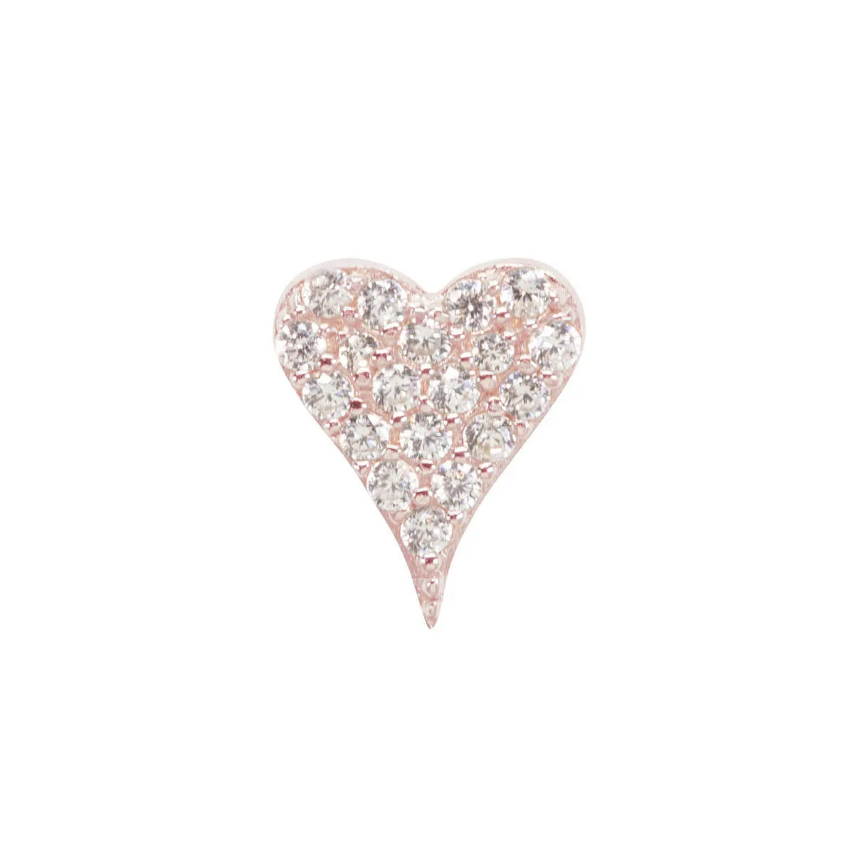 Happy Heart Mini Stud sold by Ragen Jewels product image thumbnail 5
