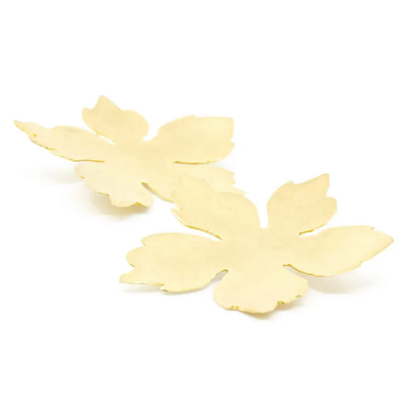 Gold Flower Studs sold by Ragen Jewels