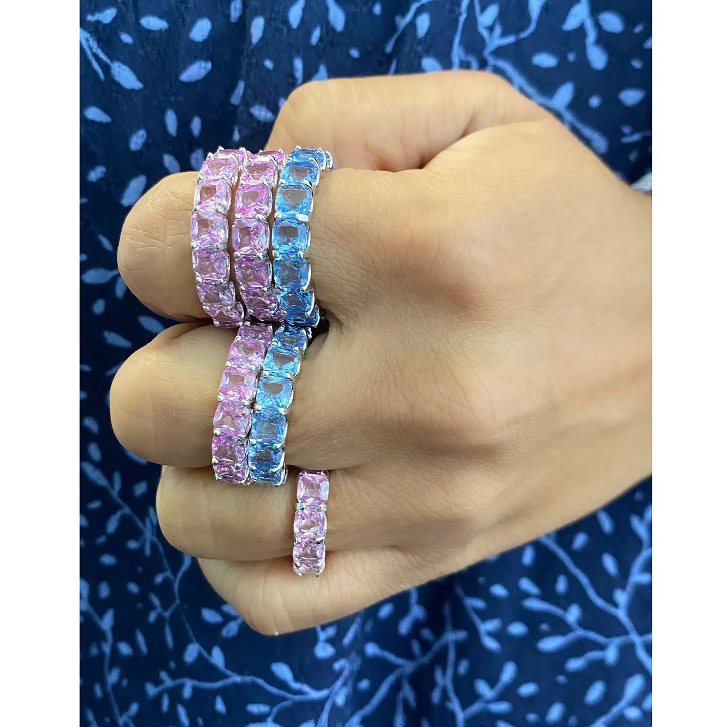 Square Infinity Ring sold by Ragen Jewels product image thumbnail 2