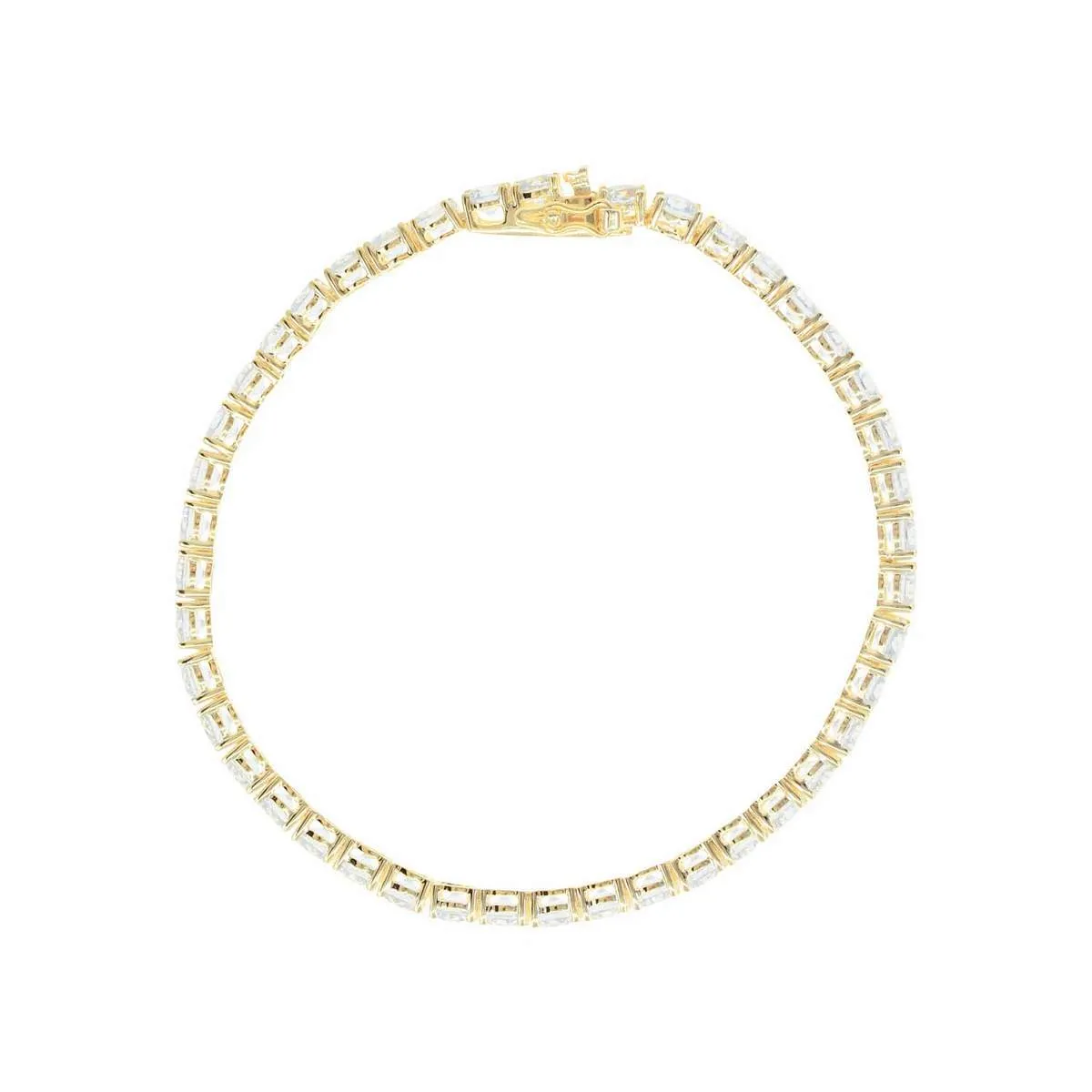 Classic Crystal Tennis Bracelet sold by Ragen Jewels product image thumbnail 3