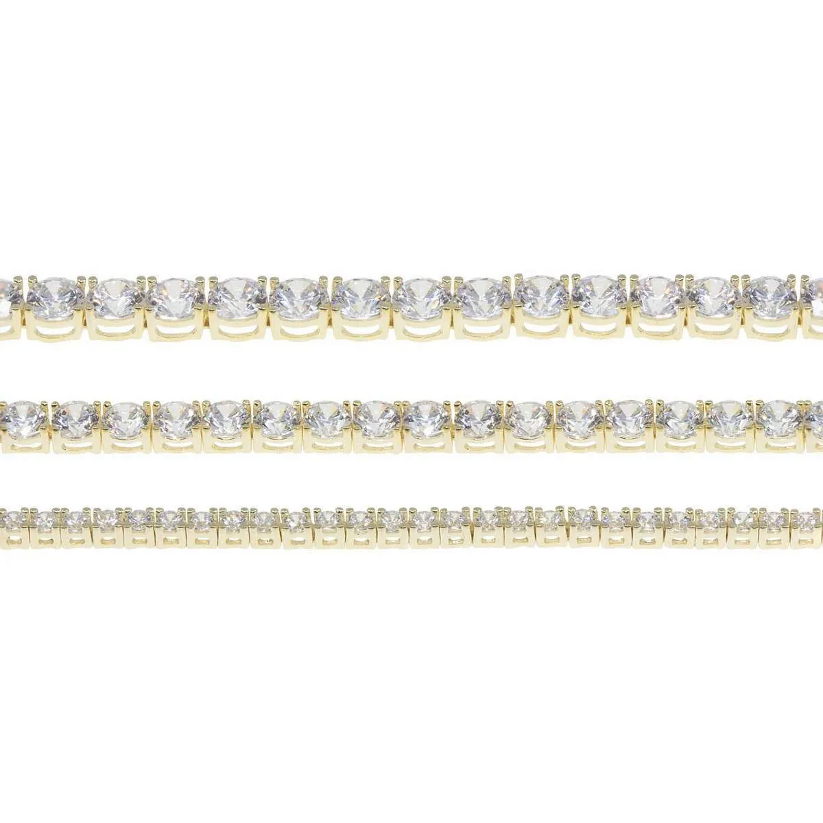 Classic Crystal Tennis Bracelet sold by Ragen Jewels product image thumbnail 5