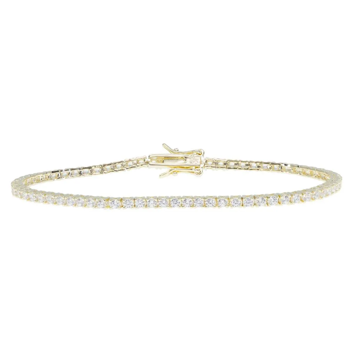 Thin Crystal Tennis Bracelet sold by Ragen Jewels