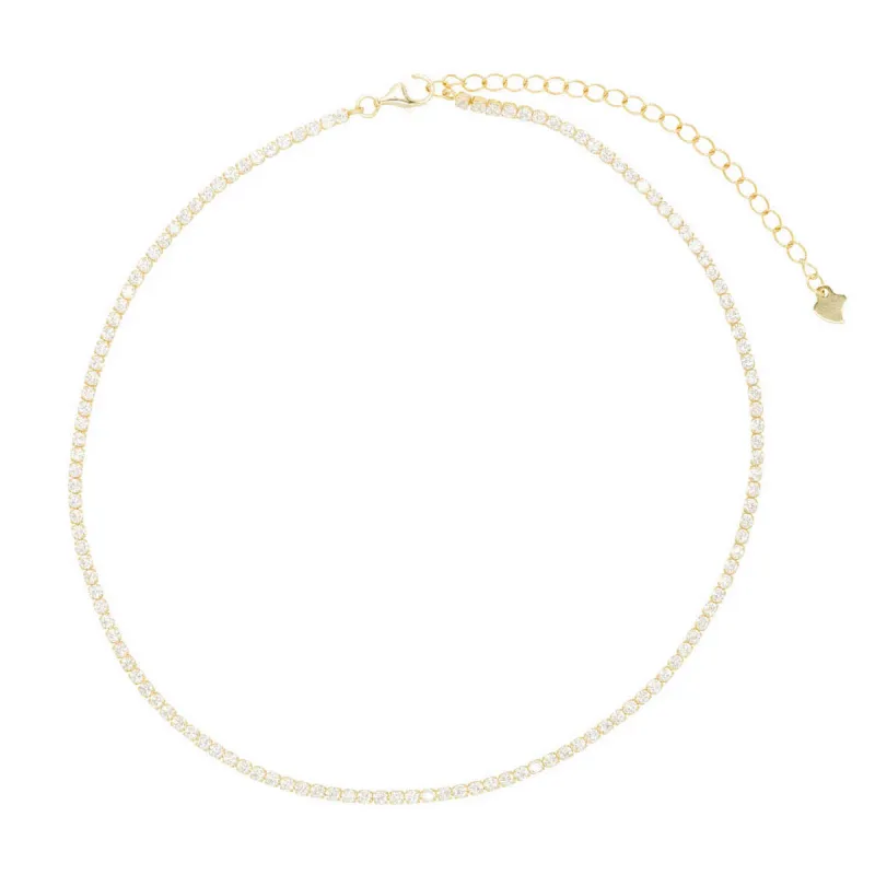 Crystal Tennis Choker sold by Ragen Jewels